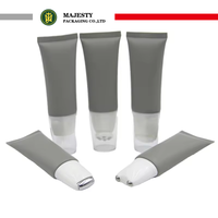 Factory Price Multi-Function Zinc Alloy Roller Ball Applicator Tube Eye Cream Massage Cosmetics Packaging Plastic Tubes