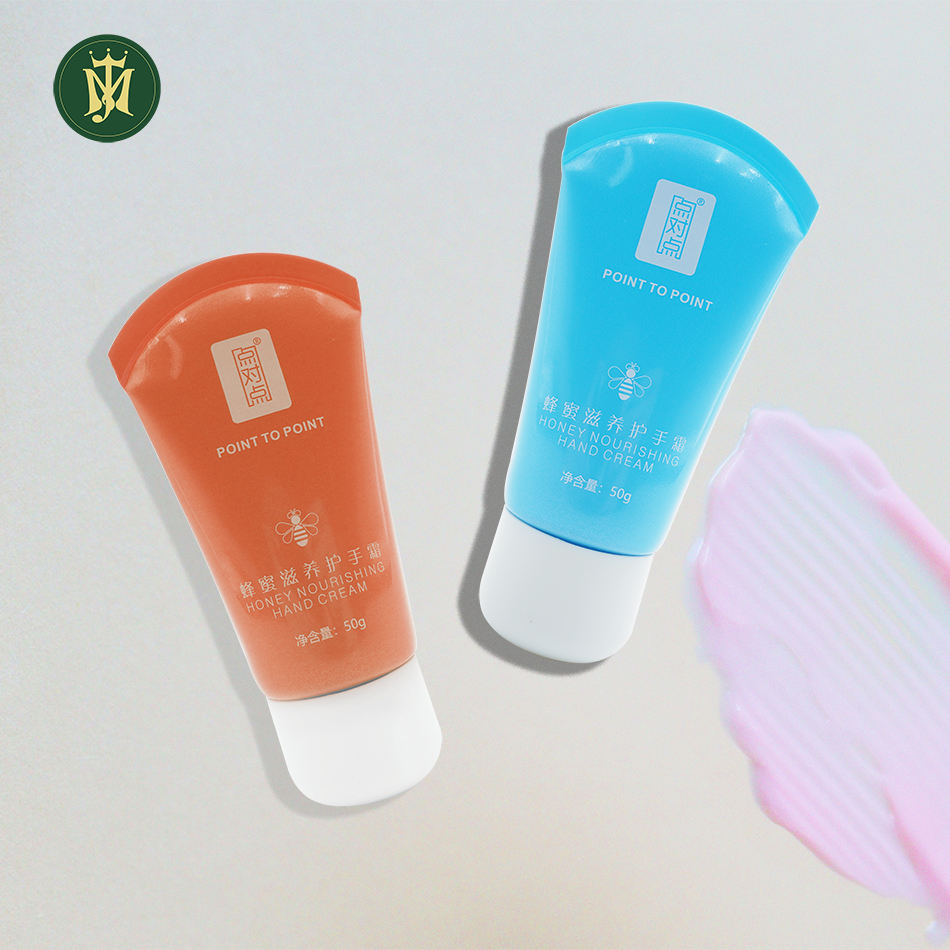 Custom 50ml Empty Plastic Cosmetic Tubes with Round Ball Caps Hand Cream Packaging for Skincare Products & Face Masks Mascara