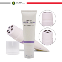 Cosmetic Stainless Steel Ball Tube Facial Cleanser Sunscreen Mask Weight Loss Body Massage PersUse Made Plasticonal Care