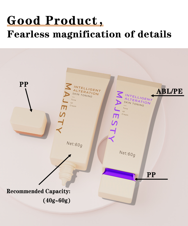 Customized 60ml Sunscreen Tube