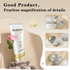 Factory Customized Plastic PE Cosmetic Tube Packaging For Sunscreen with Acrylic Double Layer Cap
