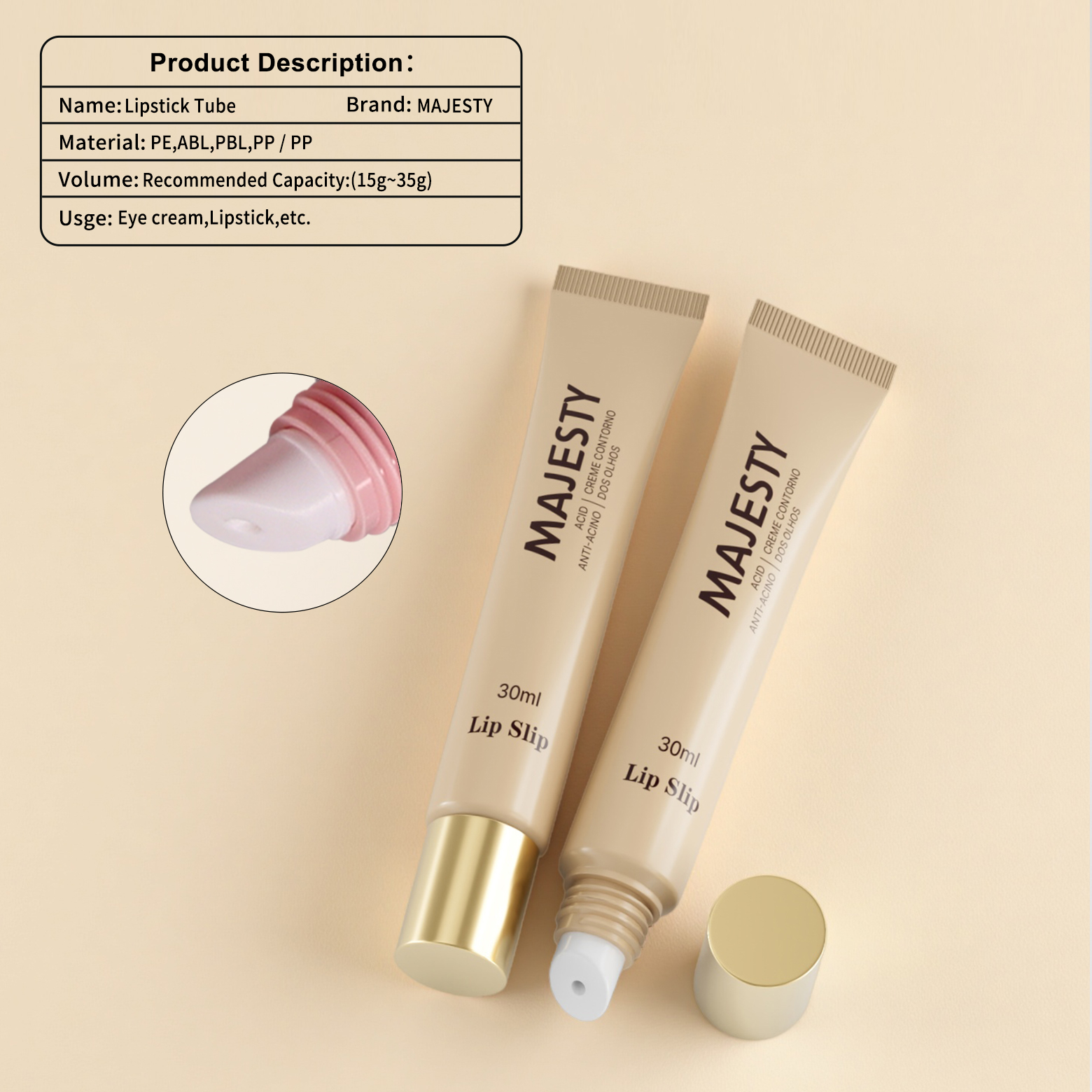 Tubes for Cosmetics Packaging