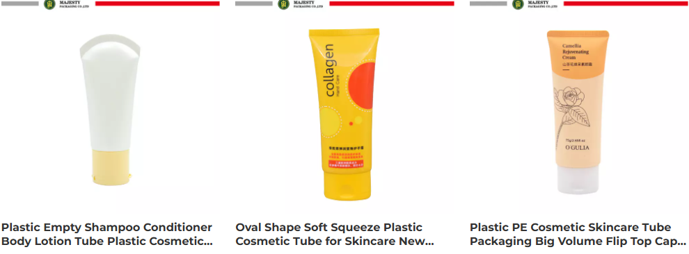 body lotion tube