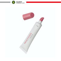 Unique Soft Plastic Lipstick Tube with Unique Cap 10ml 15ml 30ml Capacities for Lip Balm Lip Gloss Packaging