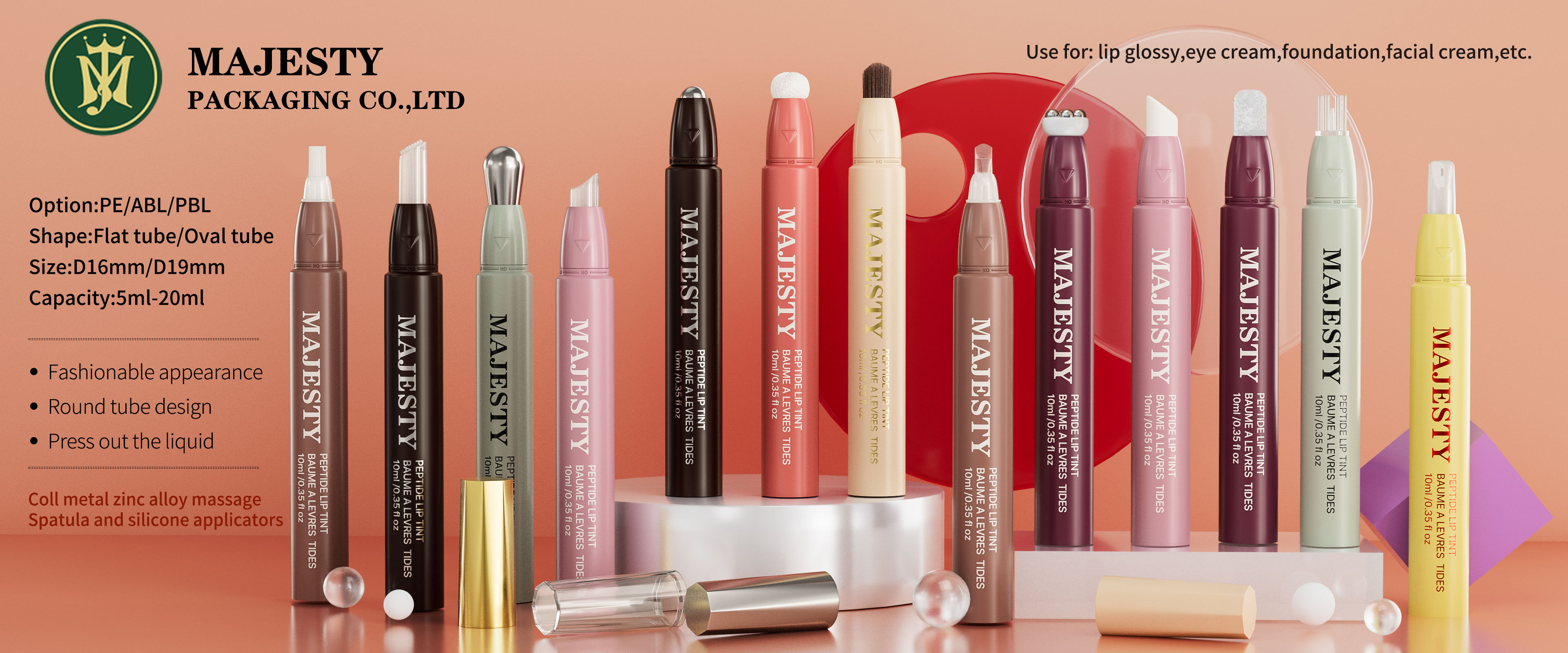 Plastic Eye Cream Tube