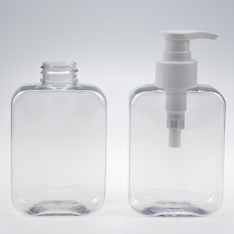 plastic pump bottle