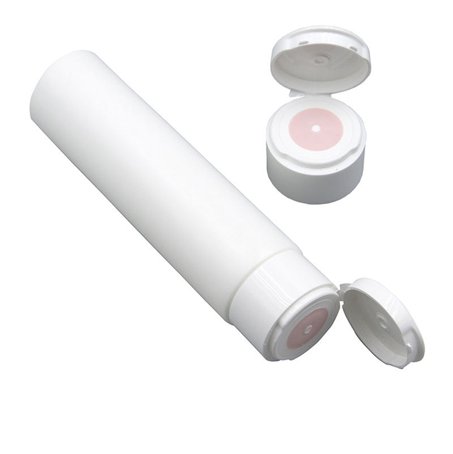 Factory Plastic Cosmetic Tube for Eye Cream Face Mask Sunscreen Squeeze Tube with Flip Top Packaging