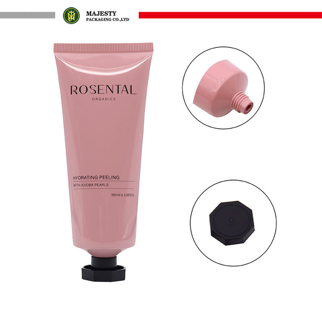 OEM Plastic Soft Squeeze Octagonal Tube for Skin Care Cleanser Hand Cream And Eye Serum Tube Packaging