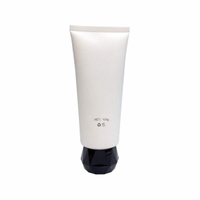 Custom White Plastic Packaging Cream Cosmetic Tube PE As Material Face Mask Packaging Tube for Skin Care for Lotion Sunscreen