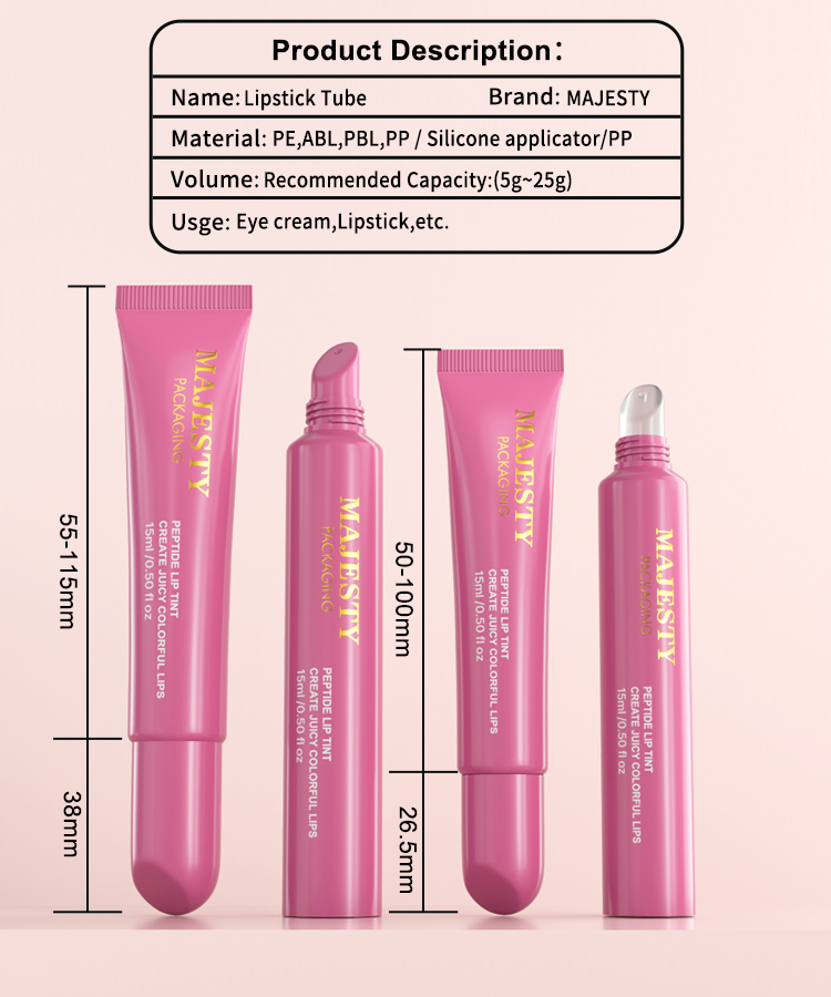 Customizable Fully Tube for Lipstick