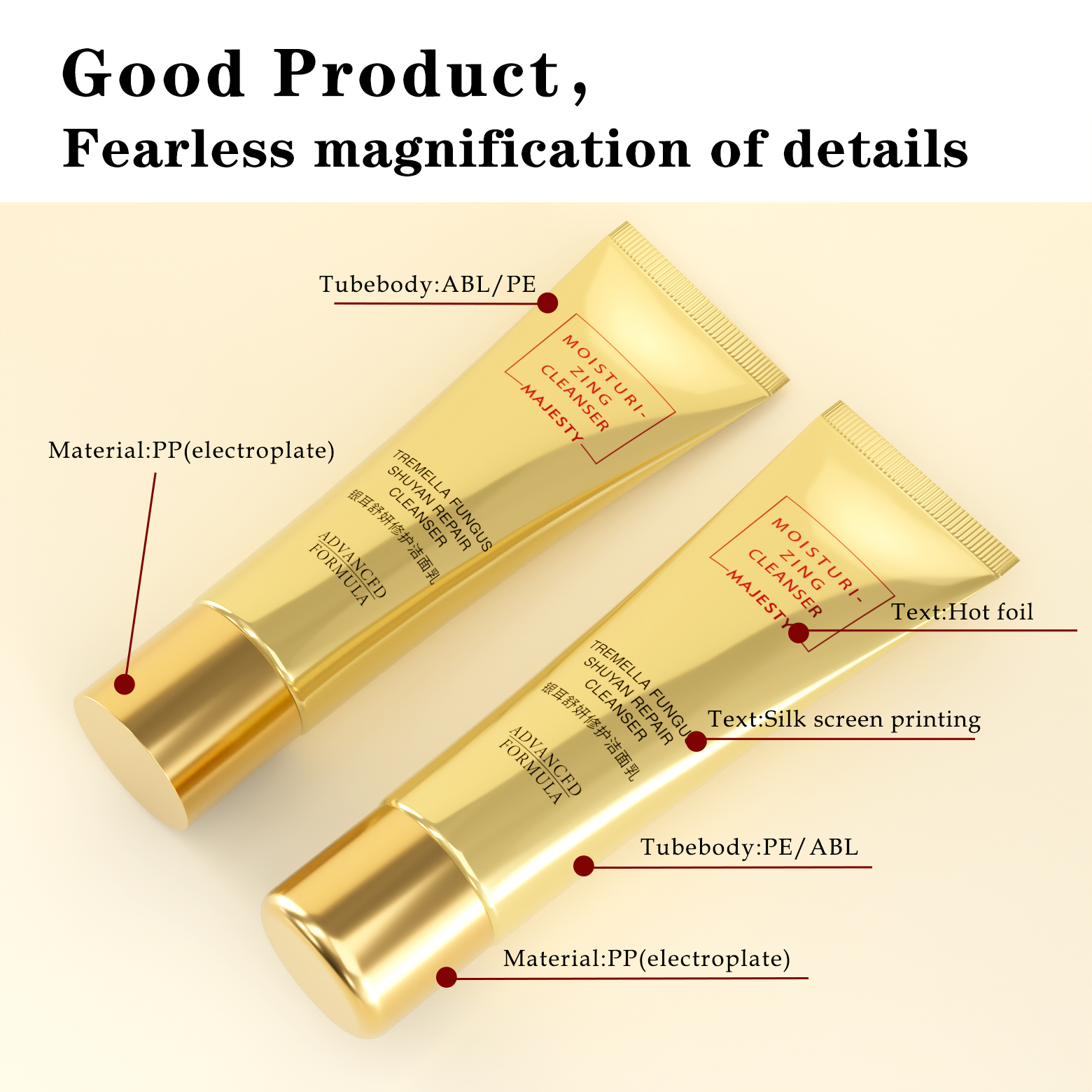 Face Wash Cream Tube