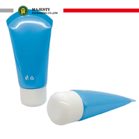Custom Squeeze Empty Tube 50-70ml Plastic Skin Care Face Washer with Screw Cap PP Tube