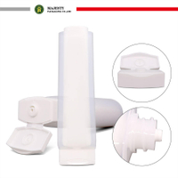 Customized Dual-Phase Twin Tube Flip Top Cap 100ml Plastic Skin Care Cosmetic Tube for Body Lotion Dual Squeeze for Convenience