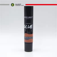 Customizable 30ml Matte Black Soft Tube for Cosmetic Liquid Foundation Cream Sunscreen Tube BB Cream Tube