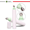 10ml/15ml Glossy Plastic Cosmetic Tube with Metal Applicator Hot Stamping Eye Cream Tube Packaging for Lotion