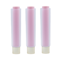 Custom Transparent Dual Chamber Soft Squeeze Tube Double PE Extruded Packaging Skin Care Cream Face Sunscreen Eye Lotion