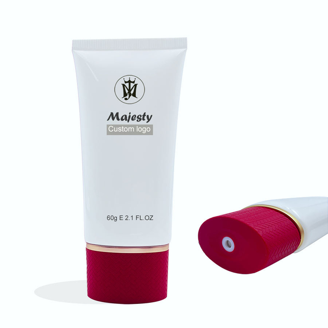 Custom Soft Touch Tube Sunscreen Cosmetic Tube Makeup Plastic Tube Facial Cream Cleanser With Center Flow Twist Cap