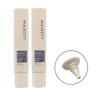 OEM 30ml 40ml 50ml Empty Soft Plastic Tubes for Cosmetics for Sunscreen Foundation Eye Serum Face Cream Long Nozzle Packaging