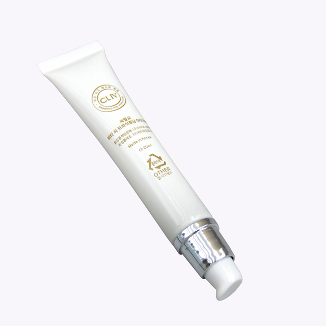 Customized Soft PE Essential Cream Packaging Tube Airless Pump Head for Sunscreen Face And Eye Cream BB CC Foundation Liquid