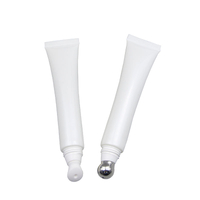 Customized Empty Lipgloss Tubes 10ml/20ml Round Cosmetic Squeeze Tubes for Makeup for Lip Gloss And Eye Cream