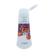 80ml 100ml Plastic PE Tube for Facial Cleanser Custom Colors Cosmetic Packaging with Lid for Sunscreen And Shampoo