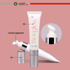 Small Volume Eye Cream Plastic Empty Tube Cosmetic Skincare Packaging Ceramic Applicator Easy To Use OEM/ODM Customize Tube