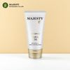 Factory Customized Plastic PE Cosmetic Tube Packaging For Sunscreen with Acrylic Double Layer Cap