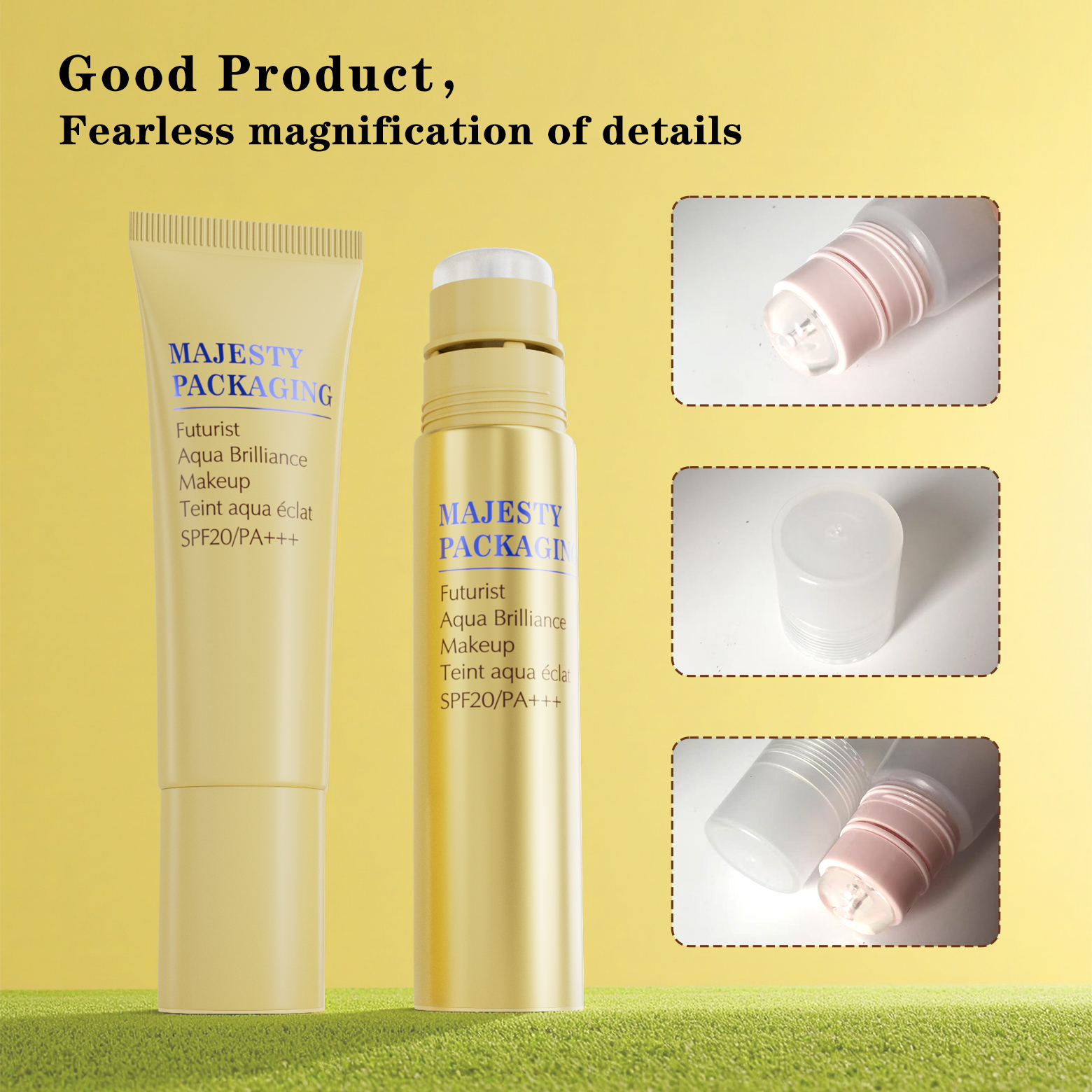 Cosmetic Plastic Tubes Customized Jelly Lip Gloss Containers