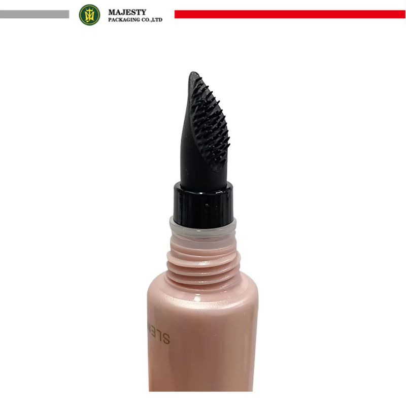 Round Plastic Mascara Tube Plastic Cosmetic Packaging 10ml 15ml 20ml Small Round Tube Empty Plastic Tube for Makeup
