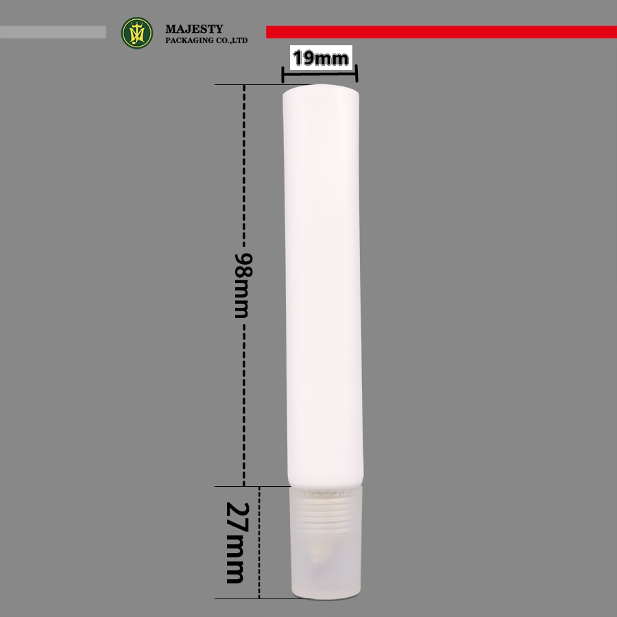 white cosmetic tube