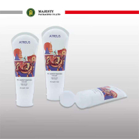Customized Sunscreen And Shampoo Empty Tube 60-150 Ml Plastic PE Tube for Facial Cleanser Flip Top Cap