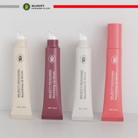 19mm PP Tube 5ml 10ml 15ml Cosmetic Plastic Tubes with Silicone Applicator Lip Stick Lip Gloss Factory Directly Price