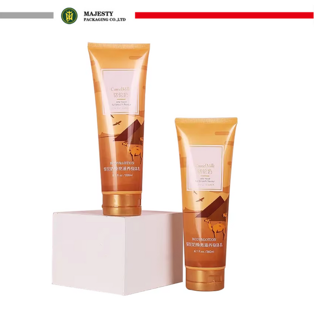 Empty Plastic Skincare Tube Packaging Body Lotion Face Cleanser Tube 100ml 150ml 200ml Big Volume Skincare Packaging Tube