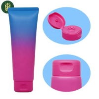 Custom 80ml-120ml Plastic Tubes Empty Tube Packaging for Cosmetic Hand Cream Facial Cleanse