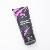 Custom Squeeze Plastic Tubes Face Wash Cream Cleanser Tubes Packaging Skin Care Body Lotion Hair Cream with Flip Top Cover