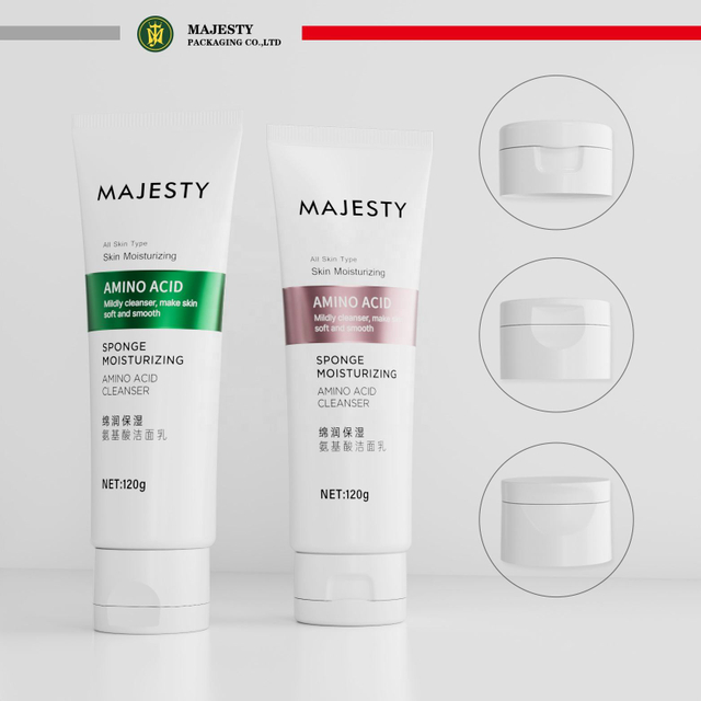 Factory Customized 5ML-300ML Plastic Tubes Cosmetic Hose Packaging Eye Cream Cleanser Sunscreen Foundation Lip Cream Skin Care