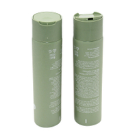 Cosmetic Packaging Tubes for Body Lotion Shampoo Shower Gel Plastic 120ml 200ml 250ml Press Disc Top Cap Squeeze Shape Labeling
