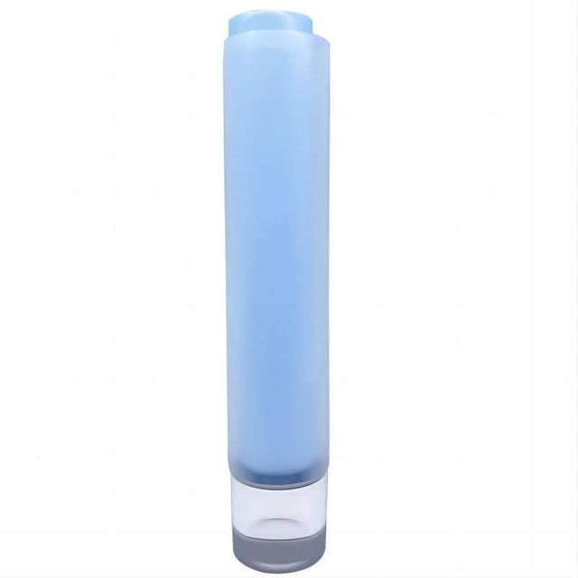 OEM 150ml Two Creams Cosmetic Plastic Dual Chamber Double Tube For Mixing Ingredients