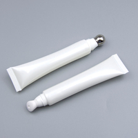 Customized 5~25ml Round Cosmetic Squeeze Tubes for Makeup for Lip Gloss And Eye Cream Empty Lip Gloss Tubes