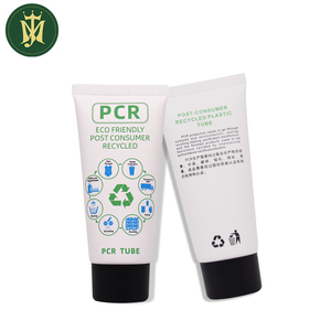 Eco-friendly Plastic Cosmetic Tube Packaging PCR Plastic Recyclable Tube Handcream Face Cream Sunscreen Plastic Cosmetic Tube