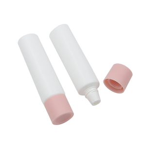 Dual Chamber Cosmetic Tube 60/65 Ml Empty Skincare Lotion Cream Container with Screw Lid for Mascara Sunscreen 100 Ml Capacity