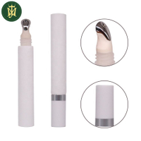 10ml To 25ml Zinc Alloy Metal Tip Lip Squeeze Cosmetic Tube Eye Massage Plastic Packaging for Lash Serum Squeeze Lip
