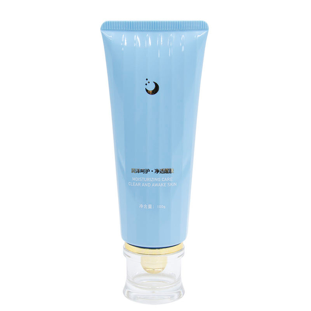 Customized 150ml Plastic Soft Tubes Container Empty Cosmetic Packaging for Sunscreen Face Cream Mask with Special Screw Top