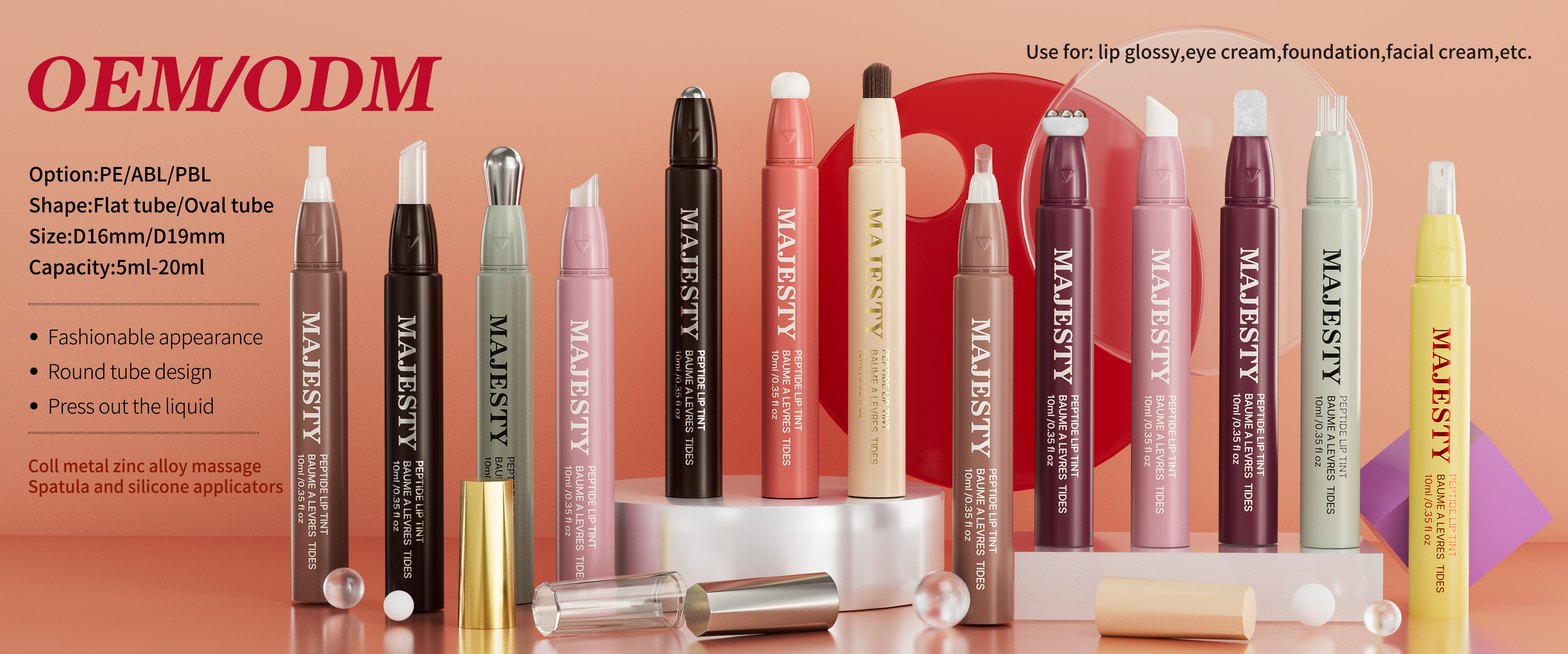 lip balm squeeze tubes