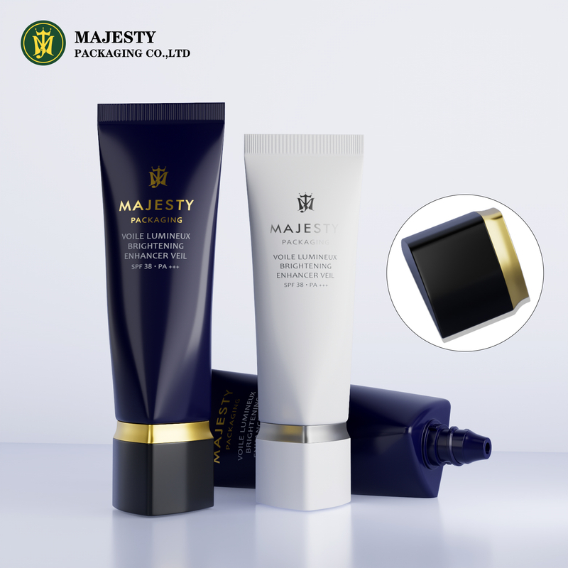 Customized 60ml 80ml 100ml 120ml Empty Plastic PE Squeeze Cosmetic Tube Skincare Packaging Tube
