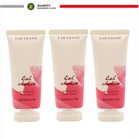 Empty Plastic Tube Packaging BB Cream Sunscreen Hand Cream Oval Tube Skincare Cosmetic Plastic Tube Packaging 50ml