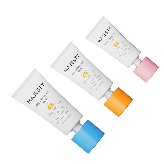Cosmetic Soft Plastic Squeeze Packaging Tube for Foundation Sunscreen BB&CC Cream Hand Cream with 30ml Capacity Screw Top Lid