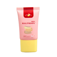 Custom Logo Mini Squeeze Cosmetic Empty Plastic Tube 30ml Capacity Facial Skin Care Hand Foundation Cream Sun Cream