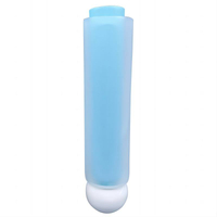 Cosmetic Plastic 100ml Double Tube Dual Chamber Mixing Ingredients Gloss Screen Printing Labeling Skin Care Serum Lip Packaging