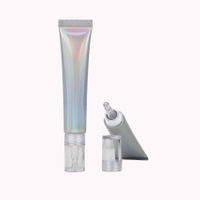 20ml 20G Squeeze PE Plastic Soft Tube Laser Tube with Nozzle Tip Packaging Repairing Gel Cosmetics for Sunscreen Eye Cream